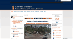 Desktop Screenshot of family.auburn.edu