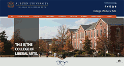 Desktop Screenshot of cla.auburn.edu