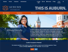 Tablet Screenshot of duc.auburn.edu