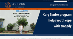 Desktop Screenshot of humsci.auburn.edu